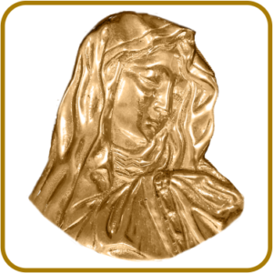 VIRGEN DOLOROSA BRONCE