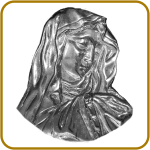 VIRGEN DOLOROSA CROMADO
